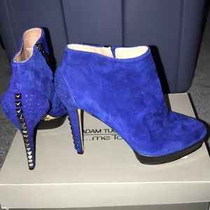 Vince Camino blue platform booties size 6.5